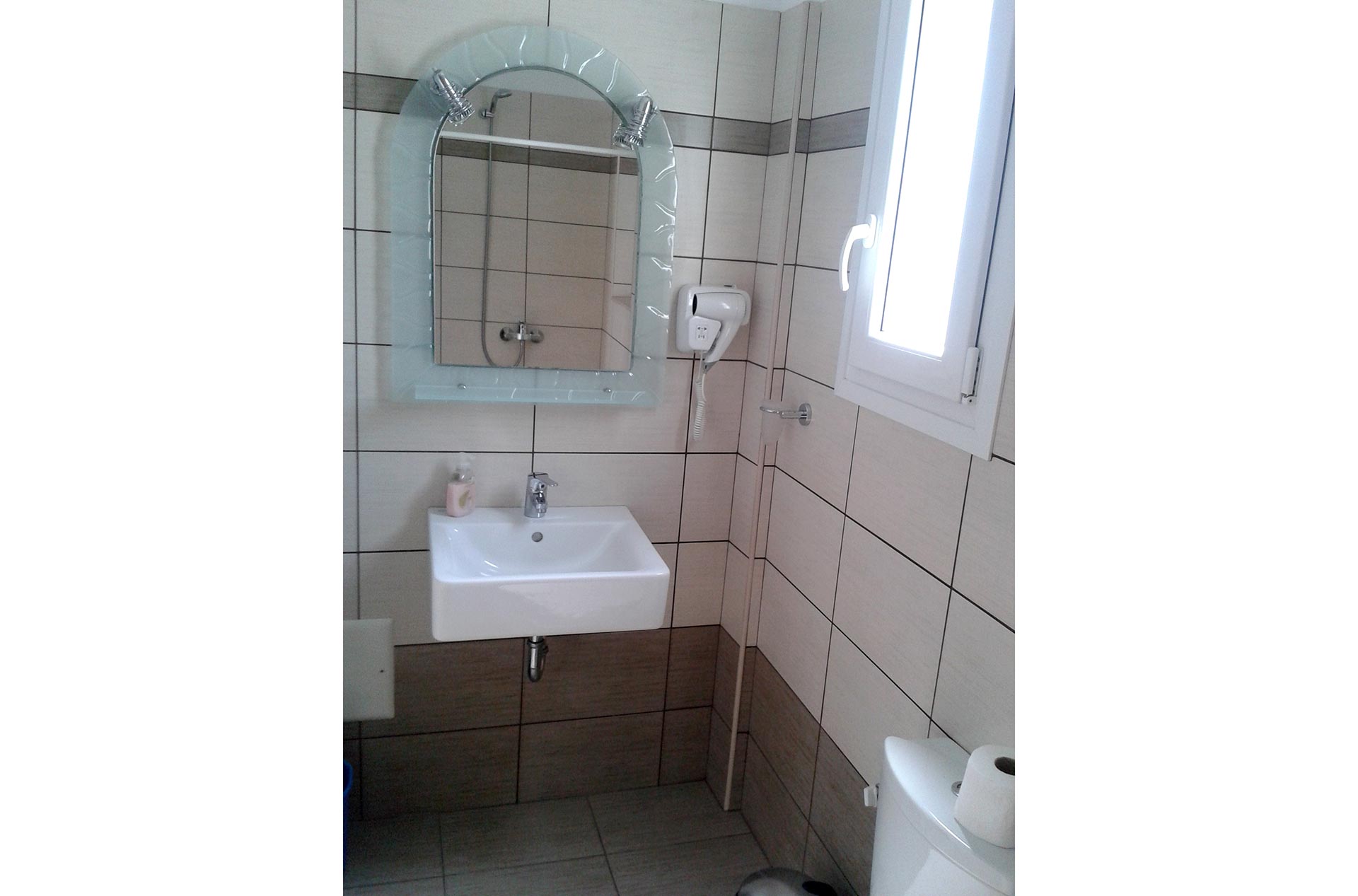 Bathroom in a room