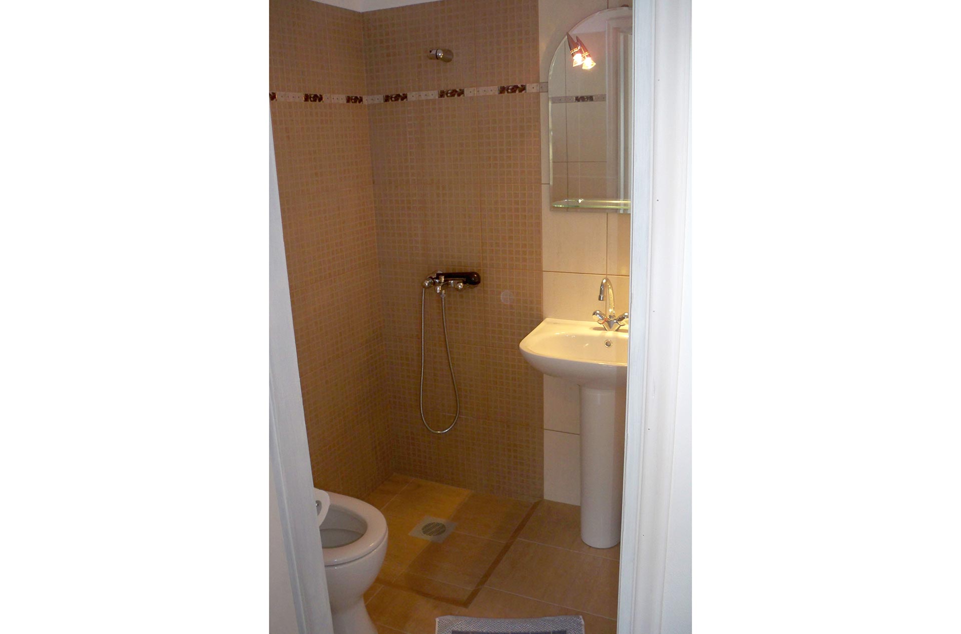 Bathroom in a room