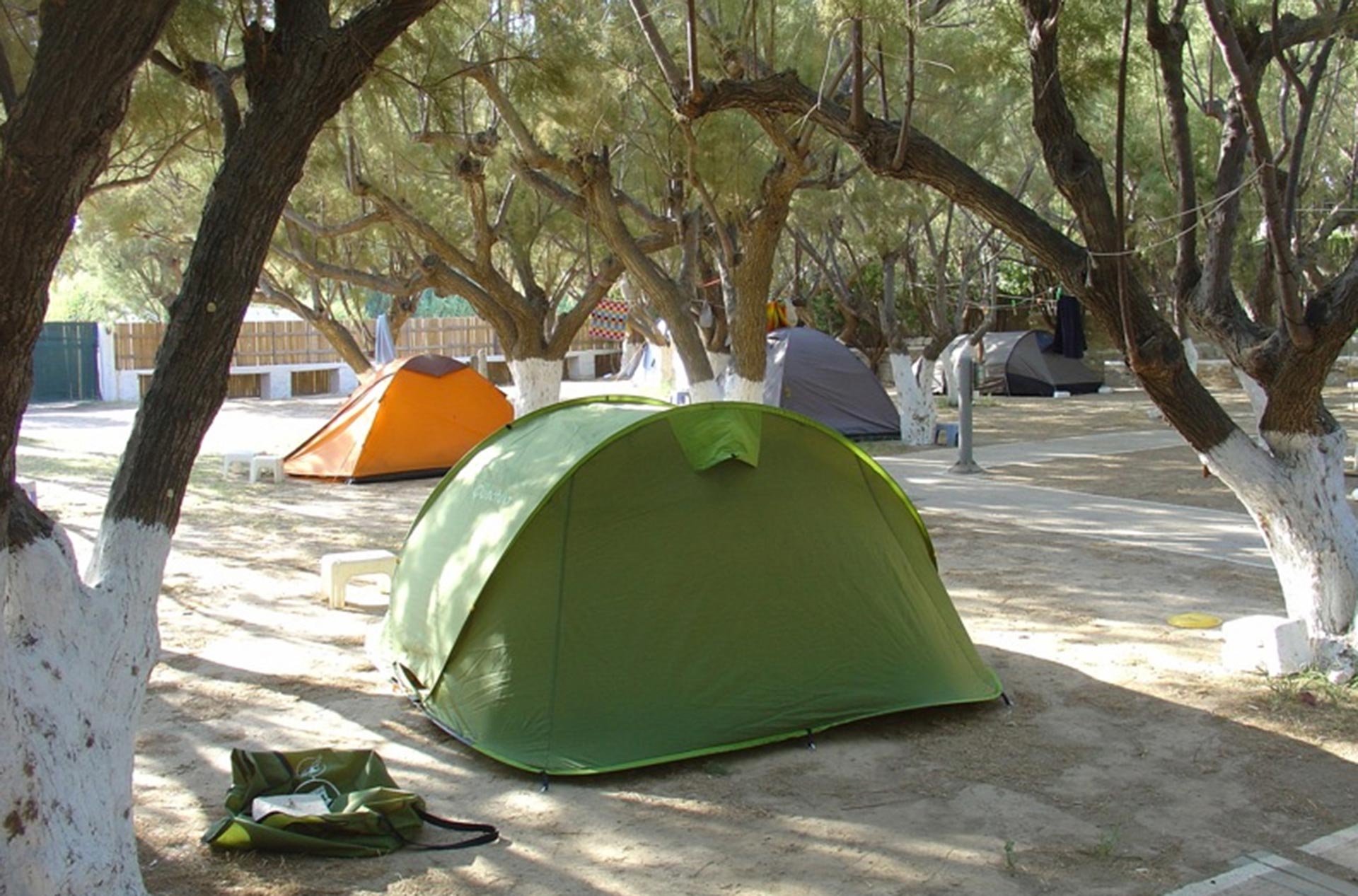 Organized camping at Kamares of Sifnos