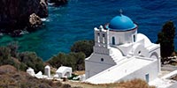 L'église de Panagia Poulati à Sifnos